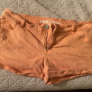 Orange shorts